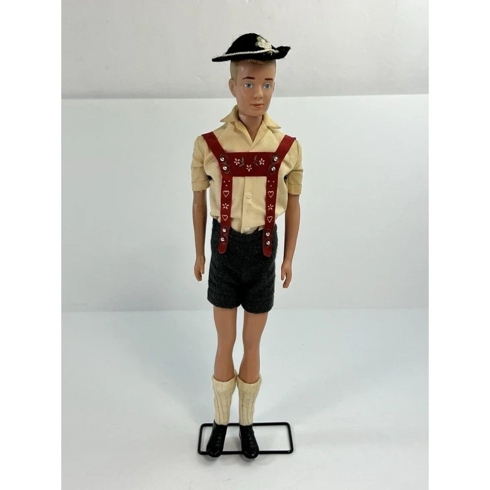 Vintage Ken Doll Barbie's Boyfriend 0776 In Switzerland Original Box 1960s RARE